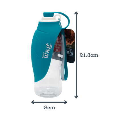 Henry Wag Water Bottle with Leaf Bowl