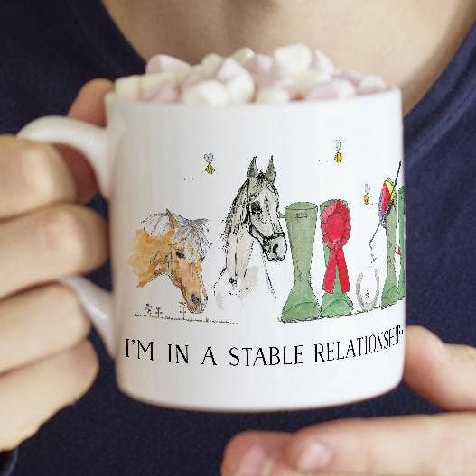 Stable Relationship Welly Boot Mug