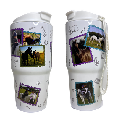 *Personalised* Horsey Mum 20oz Thermos