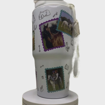 *Personalised* Horsey Mum 20oz Thermos