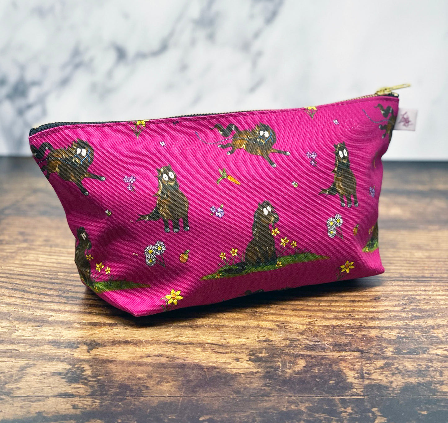 Emily Cole Shetland Pony Wash Bag