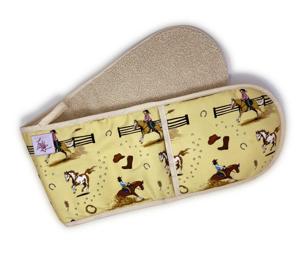 Emily Cole Western Oven Gloves