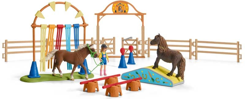 Schleich Pony Agility Training