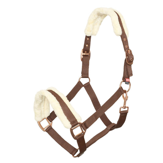 Imperial Riding Headcollar Irhclassic Fur Walnut